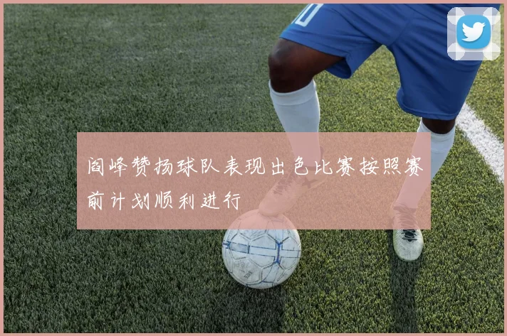 阎峰赞扬球队表现出色比赛按照赛前计划顺利进行